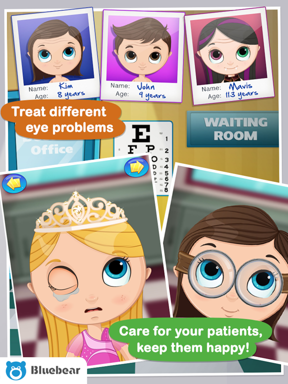 Screenshot #6 pour Eye Doctor - Kids games