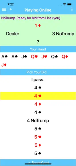 Game screenshot Play Bid Euchre mod apk