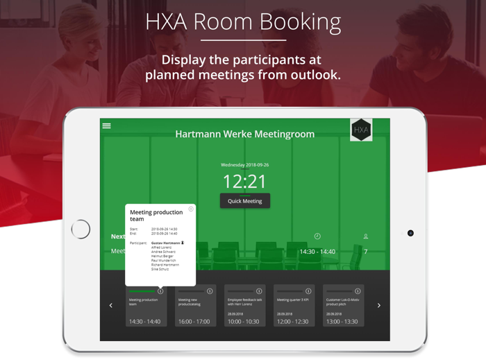 HXA Room Booking