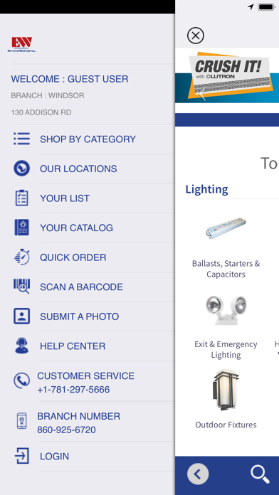 Electrical Wholesalers - CT Screenshot