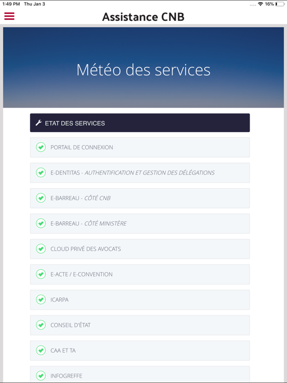 Screenshot #6 pour Assistance CNB