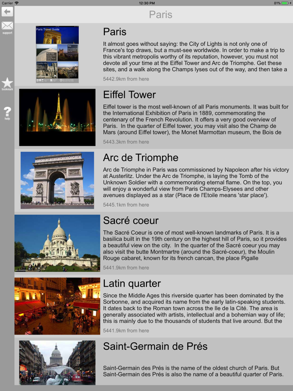 Screenshot #5 pour France Travel Guide