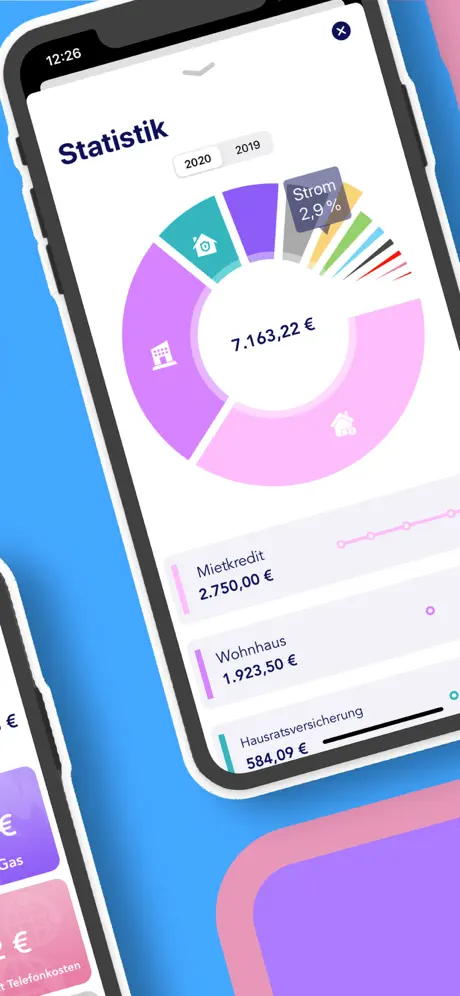 MyHomeBills Ausgaben Verwalten