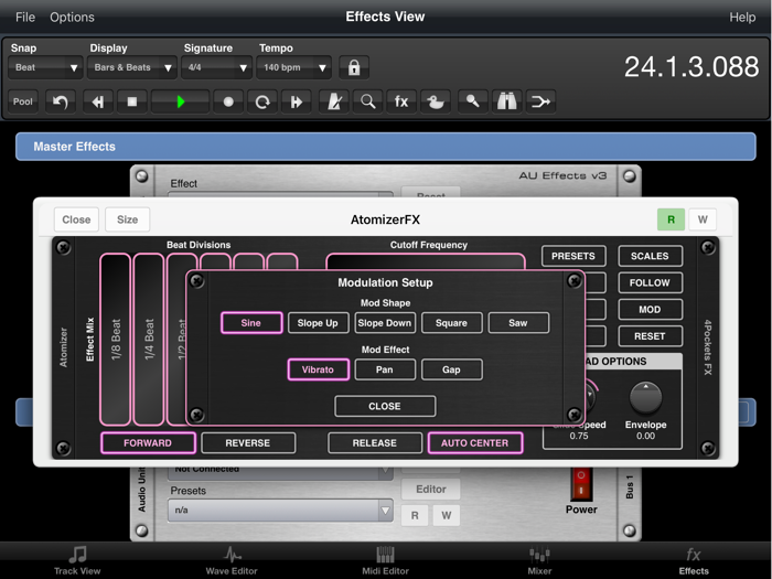 Atomizer AUv3 Plugin