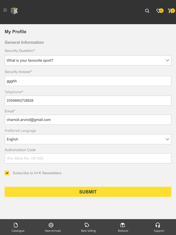 HKI Online iPad screenshot 8 - Business app