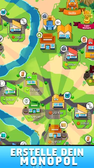 Screenshot von Idle Factory Tycoon: Business! auf dem iPhone 5