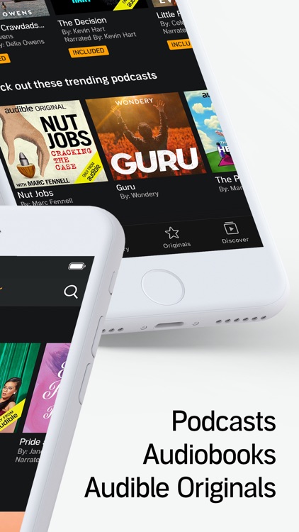 Audible audiobooks & podcasts