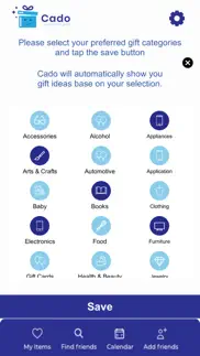 cado impeccable gifts iphone screenshot 3