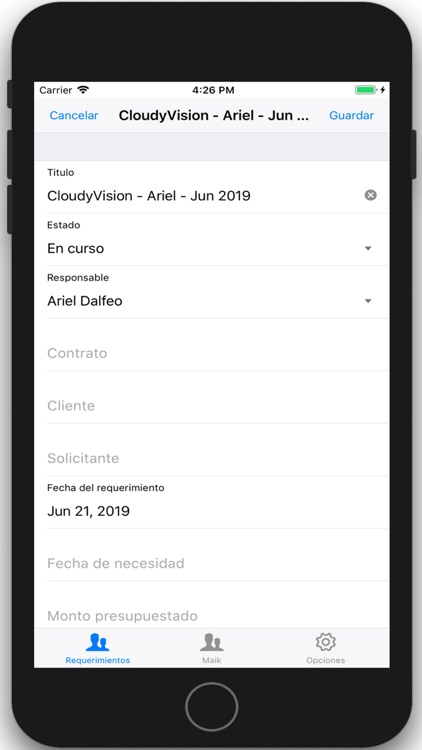 Cloudy CRM 7 screenshot-8