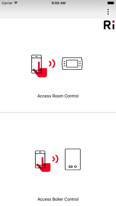 Screenshot #1 pour RiCLOUD Thermostat
