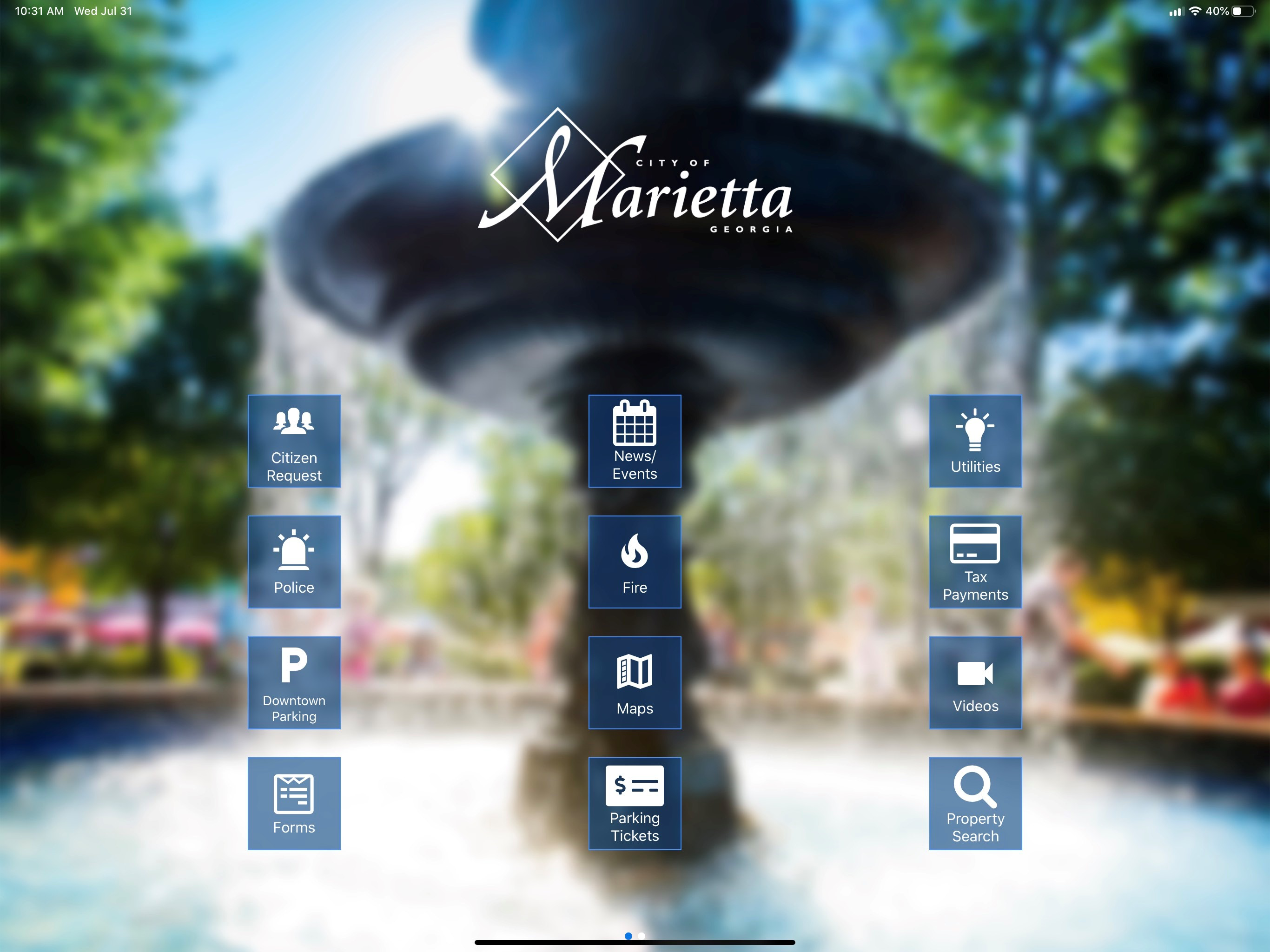 MyMarietta screenshot 4