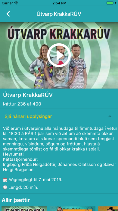 KrakkaRÚV Screenshot