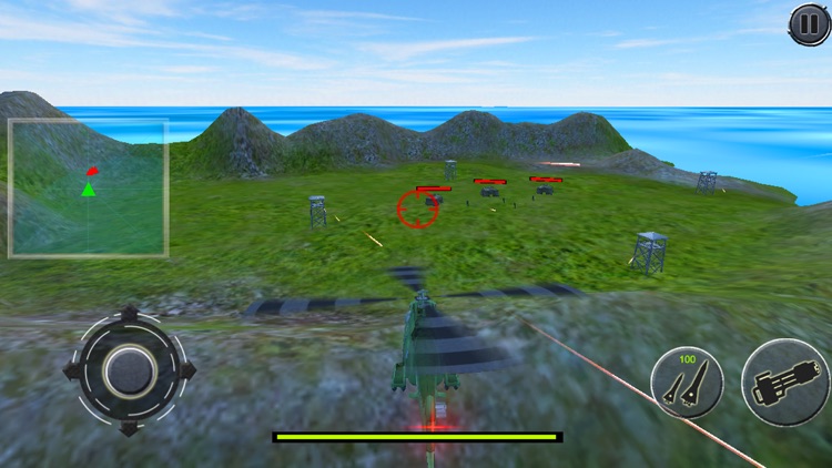 Gunship Helicopter Air Strike screenshot-4
