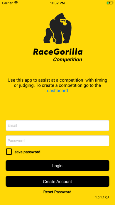RaceGorilla Competition Screenshot