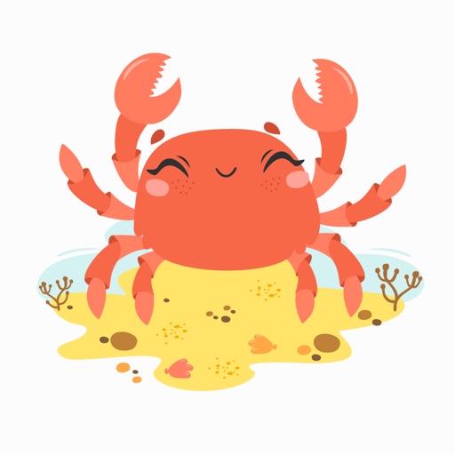 Crab Stickers Pack