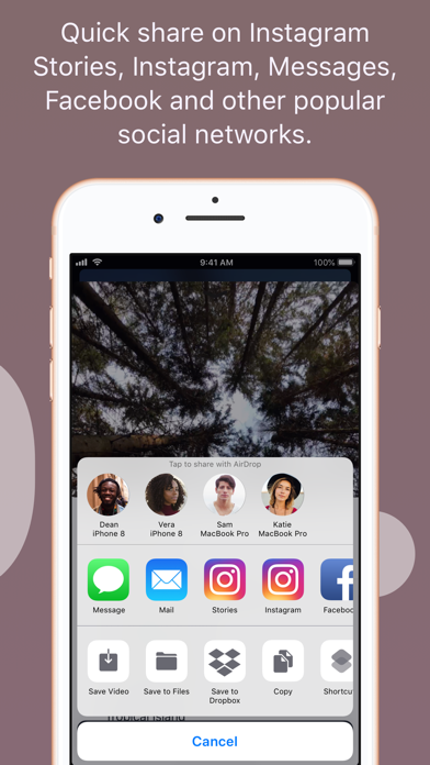 Vibe Camera iPhone screenshot 7 - Photo & Video app