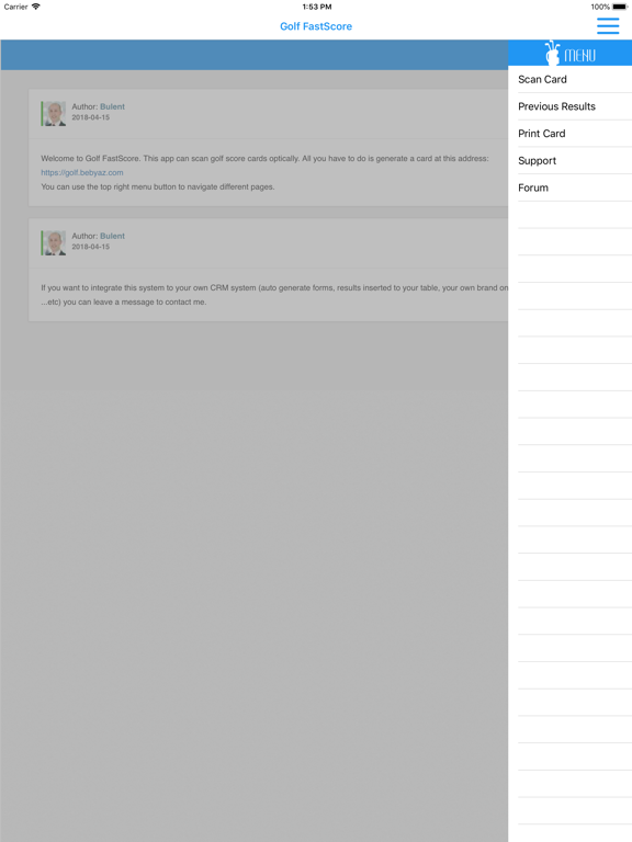 Screenshot #5 pour Golf FastScore