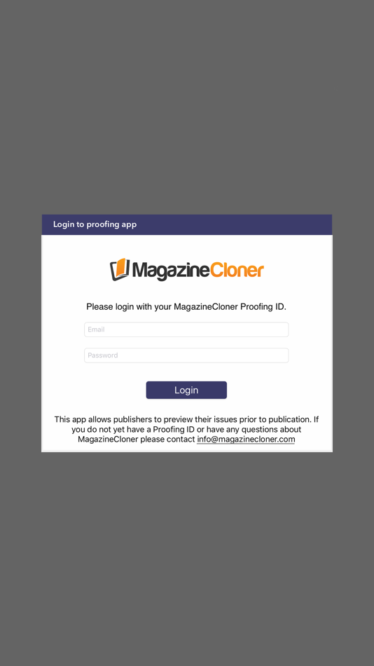 MagazineCloner Proofing App - 7.2.4 - (iOS)