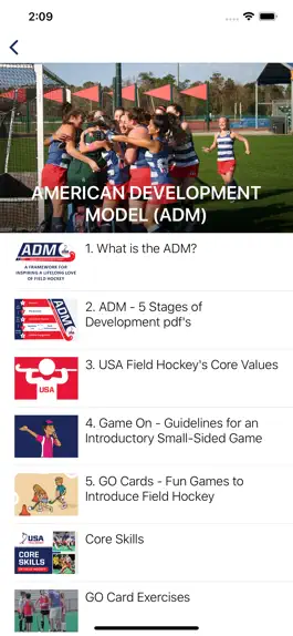 Game screenshot USA Field Hockey In the Circle apk