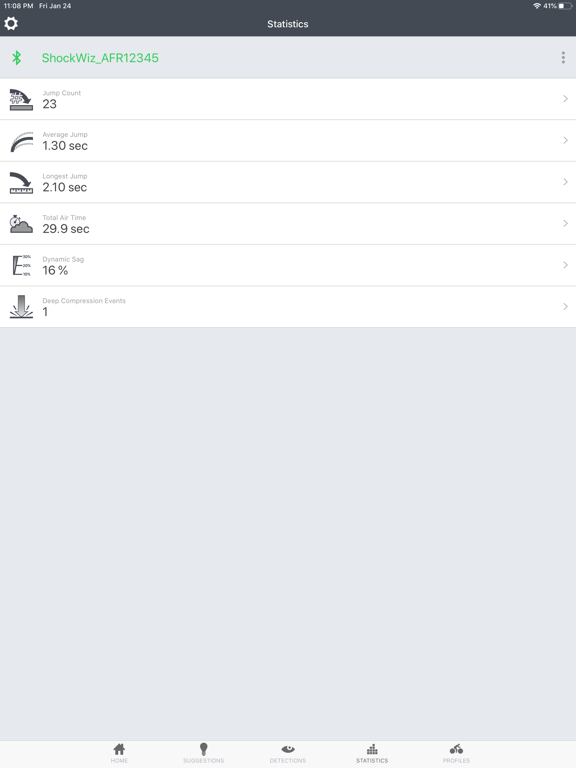 ShockWiz iPad screenshot 4 - Health & Fitness app