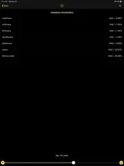 anesthocalc ipad capturas de pantalla 3
