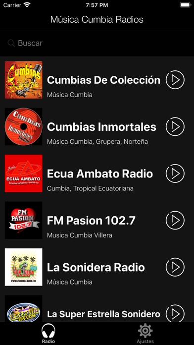 Música Cumbia Radios screenshot 2