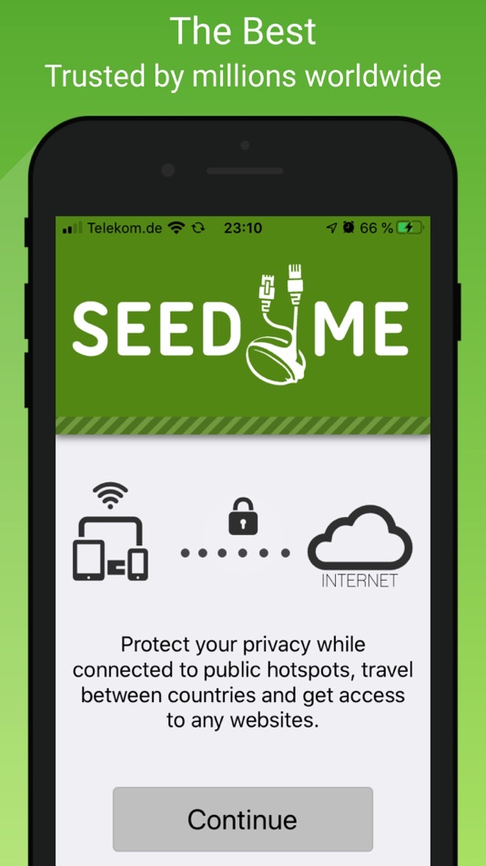 #3. VPN Proxy by Seed4.Me VPN (iOS) 由: S4M Tech, Inc.
