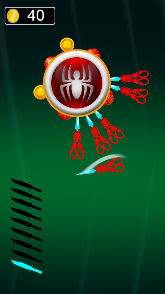 #6. Flip Knife To Hit Target Board (iOS) Bởi: Muhammad Maqbool
