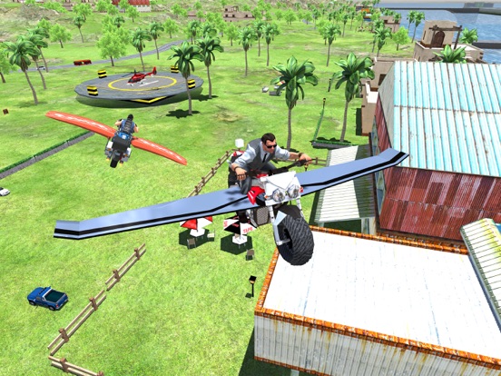 Flying Motorbike Real Sim 3Dのおすすめ画像5