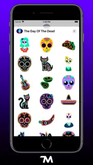 How to cancel & delete the day of the dead stickers 4