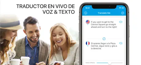 Traductor de voz: Translate Me