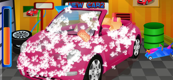 Super car wash game & mechanic screenshot 4