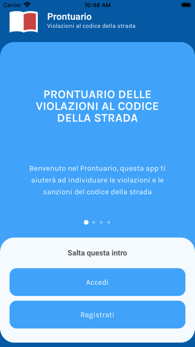 Prontuario Codice della Strada Screenshot