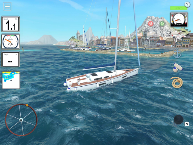 Docka din båt 3D-skärmdump