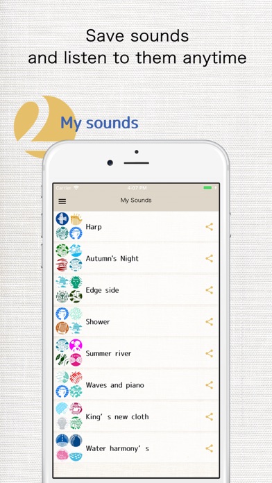 YURAGI+ Healing Sounds Creator Screenshot