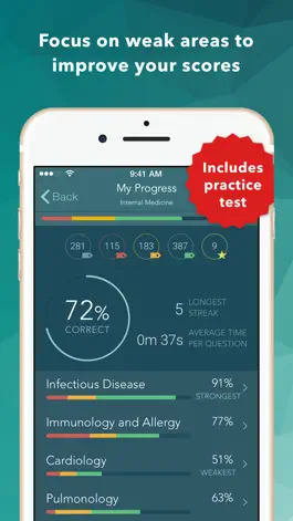 Game screenshot USMLE Internal Medicine Q&A mod apk