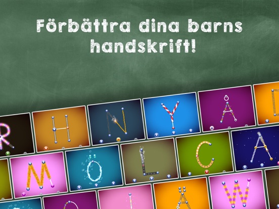 LetterSchool - Lär dig skriva! iPad app afbeelding 1