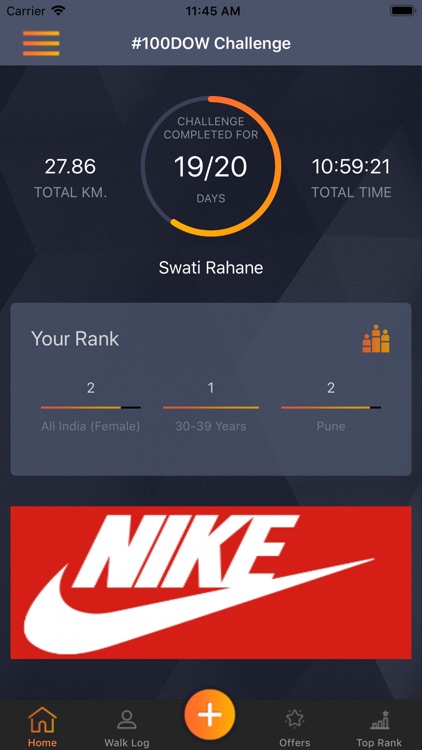 100 Days of Walking Challenge