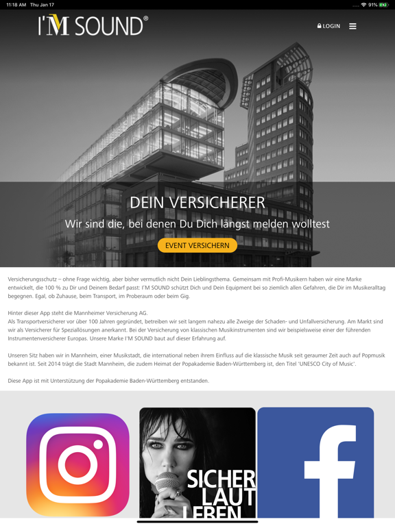 Screenshot #4 pour I’M SOUND Versicherung