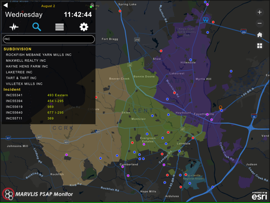 MARVLIS PSAP Monitor iPad screenshot 4 - Business app