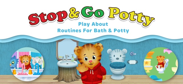 Daniel Tiger's Stop & Go Potty on the App Store