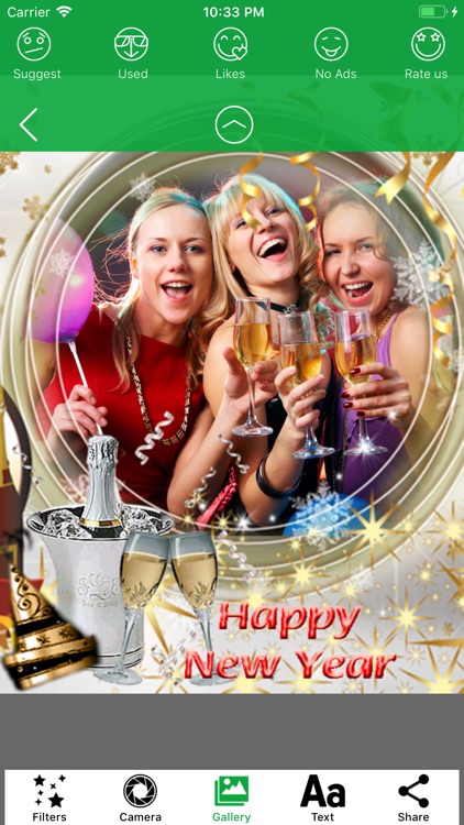 2021 Happy New Year Frames HD