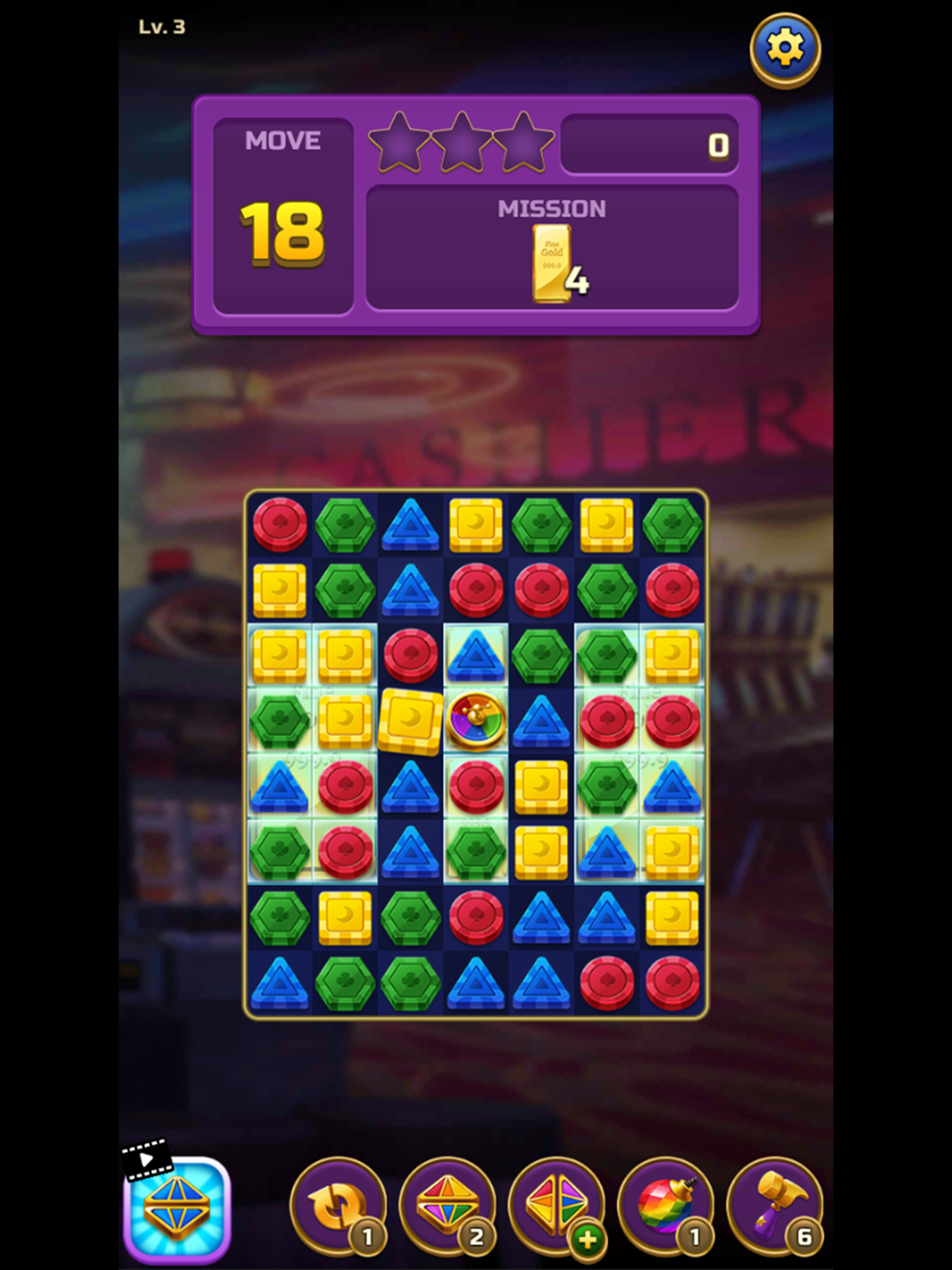 Vegas Vibe - Lucky Match 3