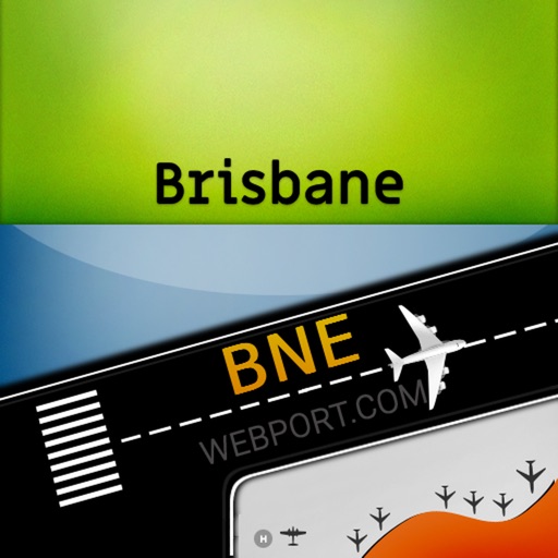 Brisbane Airport Info + Radar icon