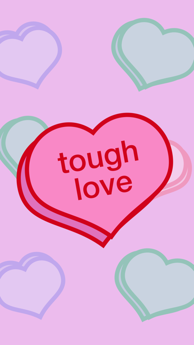 Tough Love Stickersのおすすめ画像1