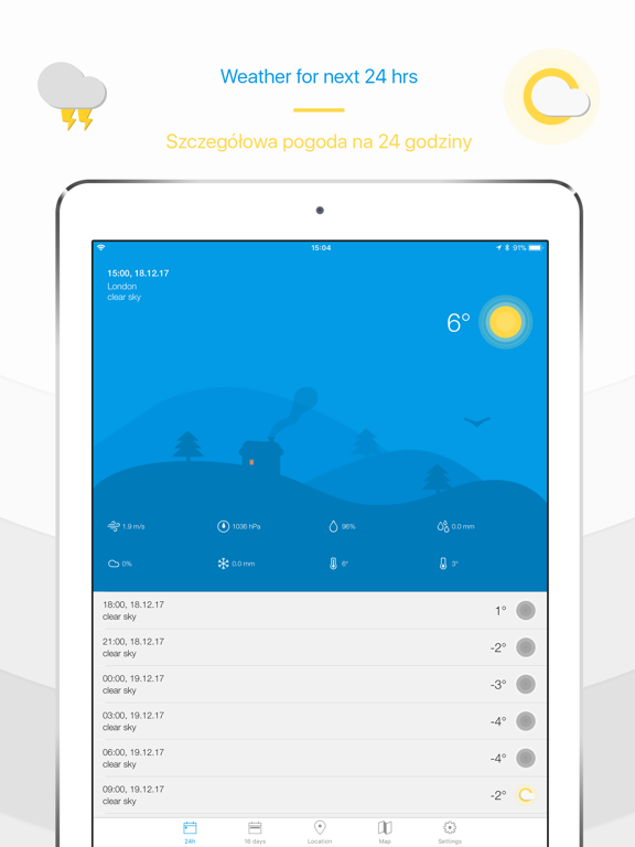Screenshot #4 pour Weather 16 days forecast