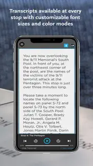 9/11 memorial audio guide iphone screenshot 4