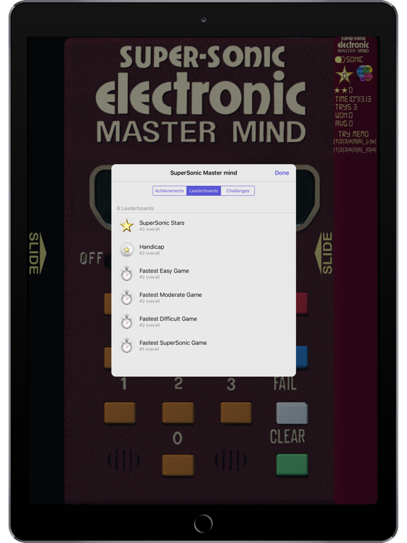 Screenshot #6 pour SuperSonic Master mind