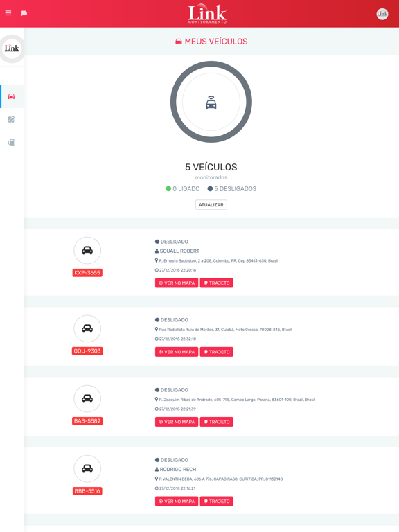 Screenshot #5 pour Link Monitoramento App