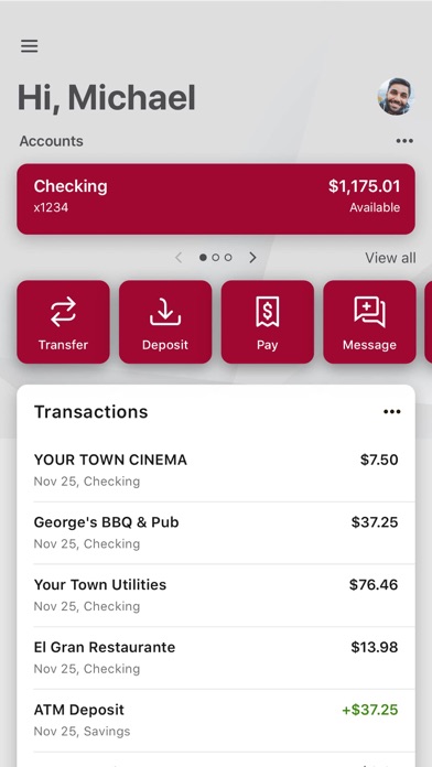 Bryant Bank Screenshot